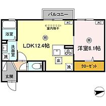 セレスティアル道笑町 103 ｜ 鳥取県米子市道笑町3丁目175-1（賃貸アパート1LDK・1階・43.09㎡） その2