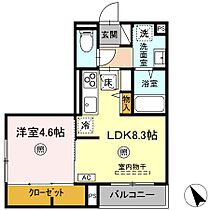 ロイヤルステージ塩町 103 ｜ 鳥取県米子市塩町142（賃貸アパート1LDK・1階・34.58㎡） その2