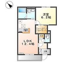 モアレディ 103 ｜ 鳥取県米子市米原5丁目（賃貸アパート1LDK・1階・45.71㎡） その2