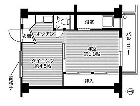 ビレッジハウス安倍1号棟 310 ｜ 鳥取県米子市安倍861-1（賃貸マンション1DK・3階・28.98㎡） その2