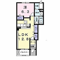 ベル・ミニョンＢ 103 ｜ 鳥取県米子市淀江町佐陀1357-11（賃貸アパート1LDK・1階・46.49㎡） その2