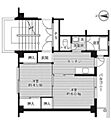 ビレッジハウス境港第二2号棟2階3.3万円