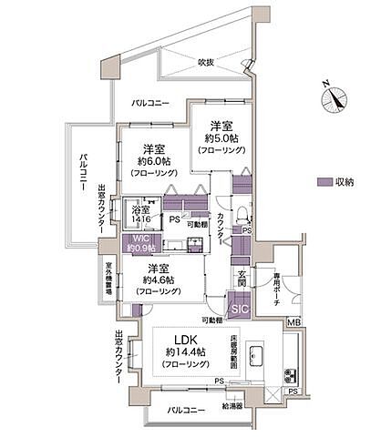 間取り ドラゴンマンション木場弐番館 11階/-