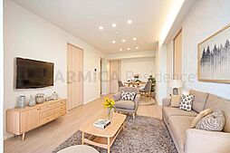 グランタワー調布国領ル・パサージュ 2LDKのリビング/ダイニング