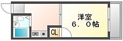 間取図画像 1K