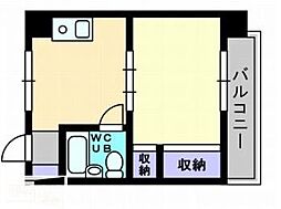 間取図画像 1DK