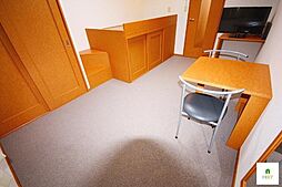 JR予讃線 鬼無駅 3.2kmの賃貸アパート 2階1Kのリビング/ダイニング