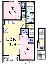 香川県綾歌郡宇多津町津の郷（賃貸アパート2LDK・2階・55.85㎡） その2