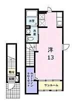 香川県高松市福岡町３丁目（賃貸アパート1K・2階・37.62㎡） その2