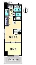 香川県高松市錦町２丁目（賃貸マンション1DK・7階・35.20㎡） その2