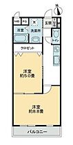 香川県高松市中央町（賃貸アパート2K・3階・40.65㎡） その2