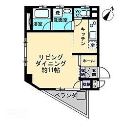 間取図画像 ワンルーム