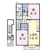 香川県高松市西春日町（賃貸アパート2LDK・2階・54.85㎡） その2