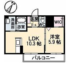 香川県高松市林町（賃貸アパート1LDK・3階・40.32㎡） その2