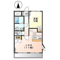 ジェミニ白銀　Ｂ  ｜ 香川県高松市三名町（賃貸アパート1LDK・1階・41.02㎡） その2