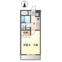 ソレイユ山北  ｜ 香川県丸亀市柞原町（賃貸マンション1K・3階・28.09㎡） その1