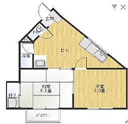 間取図画像 2DK