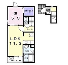 香川県丸亀市今津町（賃貸アパート1LDK・2階・43.47㎡） その2