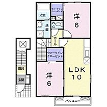 香川県高松市牟礼町原（賃貸アパート2LDK・2階・54.85㎡） その2