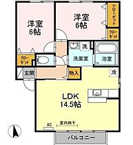 香川県高松市香南町由佐（賃貸アパート2LDK・2階・32.10㎡） その2