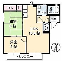 香川県丸亀市郡家町（賃貸アパート2LDK・2階・50.07㎡） その2