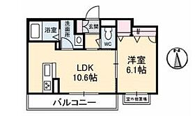 香川県高松市東ハゼ町（賃貸マンション1LDK・3階・39.79㎡） その2