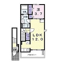 香川県丸亀市新田町（賃貸アパート1LDK・2階・42.56㎡） その2