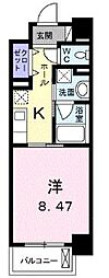 間取図画像 1K