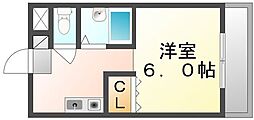 高松琴平電気鉄道長尾線 高田駅 徒歩32分の賃貸マンション 1階1Kの間取り