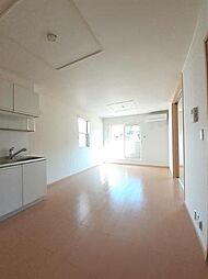 JR土讃線 善通寺駅 3.7kmの賃貸アパート 2階2LDKのリビング/ダイニング