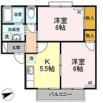 香川県高松市鬼無町是竹（賃貸アパート2K・1階・42.11㎡） その2