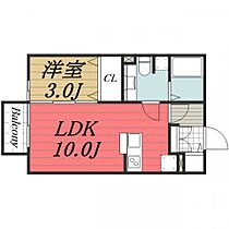 千葉県千葉市花見川区浪花町（賃貸アパート1LDK・2階・33.61㎡） その2