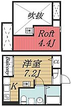 千葉県千葉市稲毛区稲毛町5丁目（賃貸アパート1R・1階・19.34㎡） その2