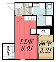 千葉県千葉市花見川区花園町（賃貸アパート1LDK・1階・27.06㎡） その2