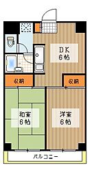 間取図画像 2DK