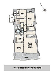 間取図画像 3SLDK