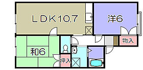 アイビハイツC棟  ｜ 滋賀県東近江市東沖野５丁目（賃貸アパート2LDK・1階・50.61㎡） その2