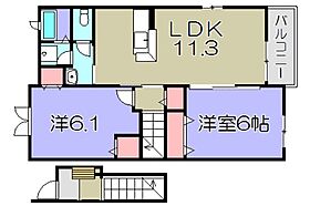 グラン　ルシェ  ｜ 滋賀県東近江市建部堺町（賃貸アパート2LDK・2階・57.07㎡） その2