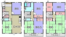 浜野町渡辺邸  ｜ 滋賀県東近江市八日市浜野町（賃貸一戸建8DK・--・170.41㎡） その2