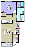 ボンヌ　ジュルネ  ｜ 滋賀県愛知郡愛荘町沓掛（賃貸アパート1LDK・1階・46.49㎡） その2