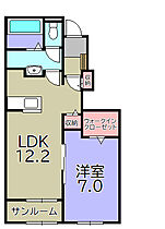 フローラ愛知川  ｜ 滋賀県愛知郡愛荘町市（賃貸アパート1LDK・1階・50.08㎡） その2