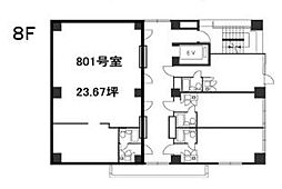 甲南アセット中之島ビルの間取図画像