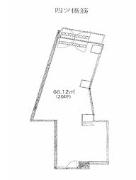 アルカディーナ京町堀の間取図画像