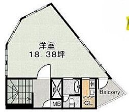 オークラ第2ビルの間取図画像