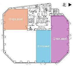 高麗橋ウエストビルの間取図画像