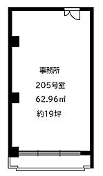 京橋アドバンス21の間取図画像