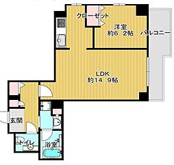 ヴァンデュール日本橋シティライフ1の間取図画像