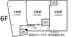 エスプレッソ西宮の間取図画像