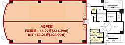 VORT御堂筋本町2の間取図画像