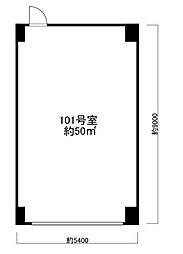 ピュアハウス礒田1の間取図画像